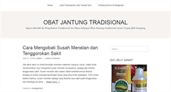 Desktop Screenshot of obatjantungtradisional.com